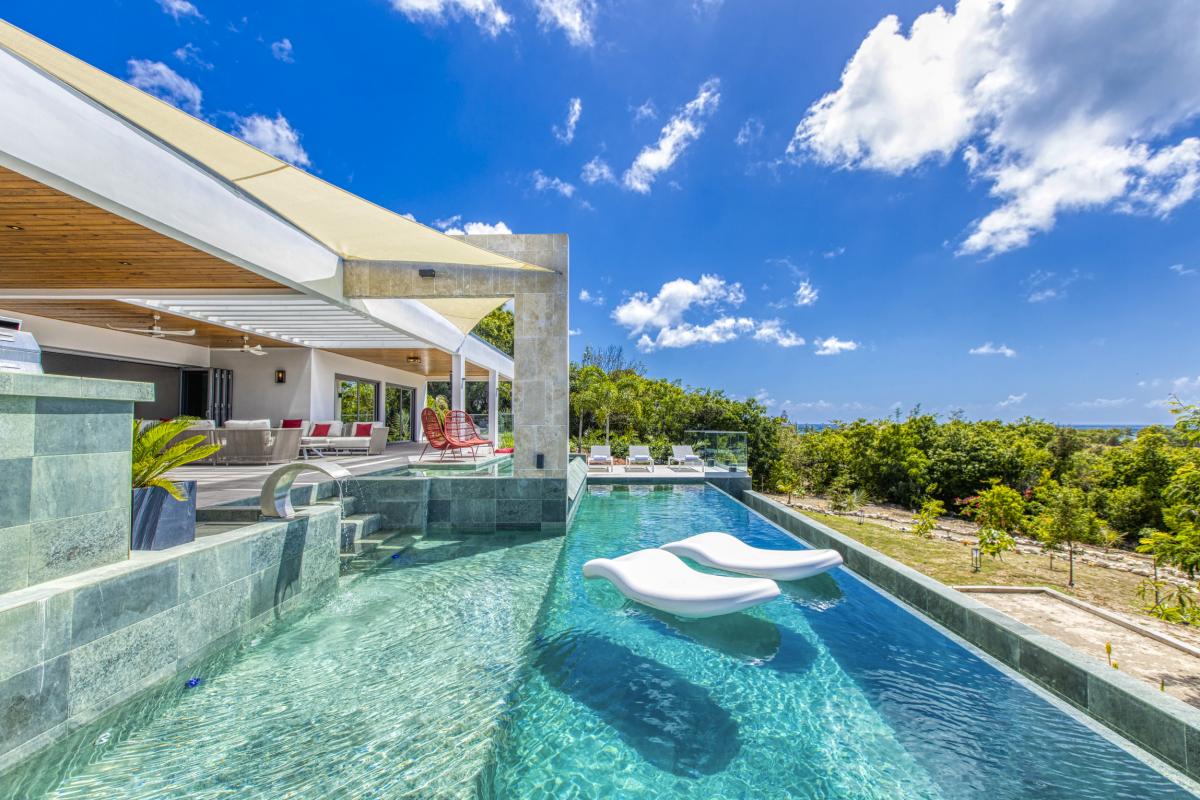 6 Location villa Terres Basses Saint Martin_piscine